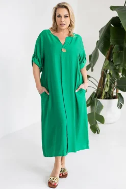 Zielona Sukienka RAYLE