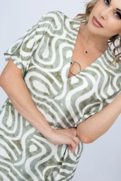 Zielona Sukienka SETERTI