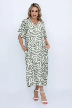 Zielona Sukienka SETERTI